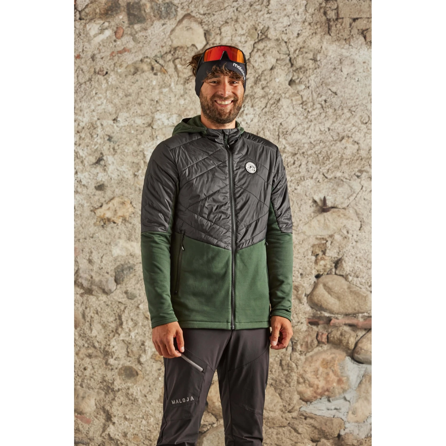 Maloja ToronM. Mountain Hybrid Jacket - Midnight Multi 8618 5 Maloja ToronM. Mountain Hybrid Jacket - Midnight Multi 8618 - Image 3