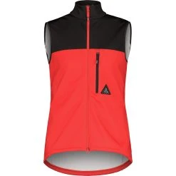 Maloja TozzagoM. Cycle Thermal Windblock Vest - Fire Red Multi 8800