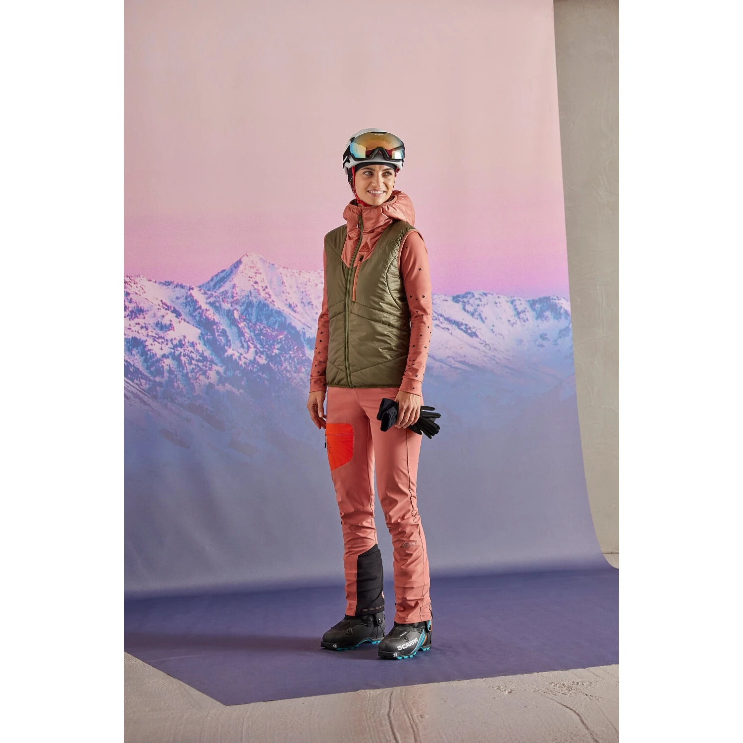 Maloja RomballoM. Women's Ski Touring Hybrid Pants - Moonless 0817 5 Maloja RomballoM. Women's Ski Touring Hybrid Pants - Moonless 0817 - Image 3