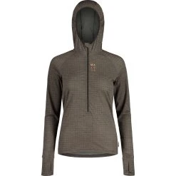 Maloja VajoletM. Mountain Midlayer Women's Shirt - Moonless 0817 35107