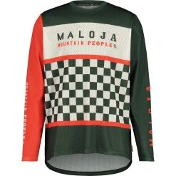 Maloja ValendasM. Dirt Shirt - Fir Multi 8728