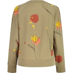 Maloja ValladaM. Organic Women's Sweat Shirt - Oak Alpflower 8759 -Maloja Outdoor maloja valladam 1459286