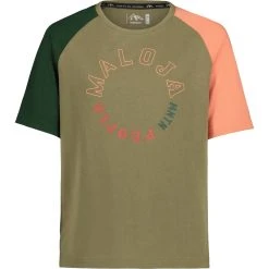 Maloja ValspregnaG. Enduro Kid's Tee - Oak Multi 8762