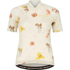 Maloja VanilM. AOP 1/2 Cycle Women's Jersey - Glacier Milk 8585