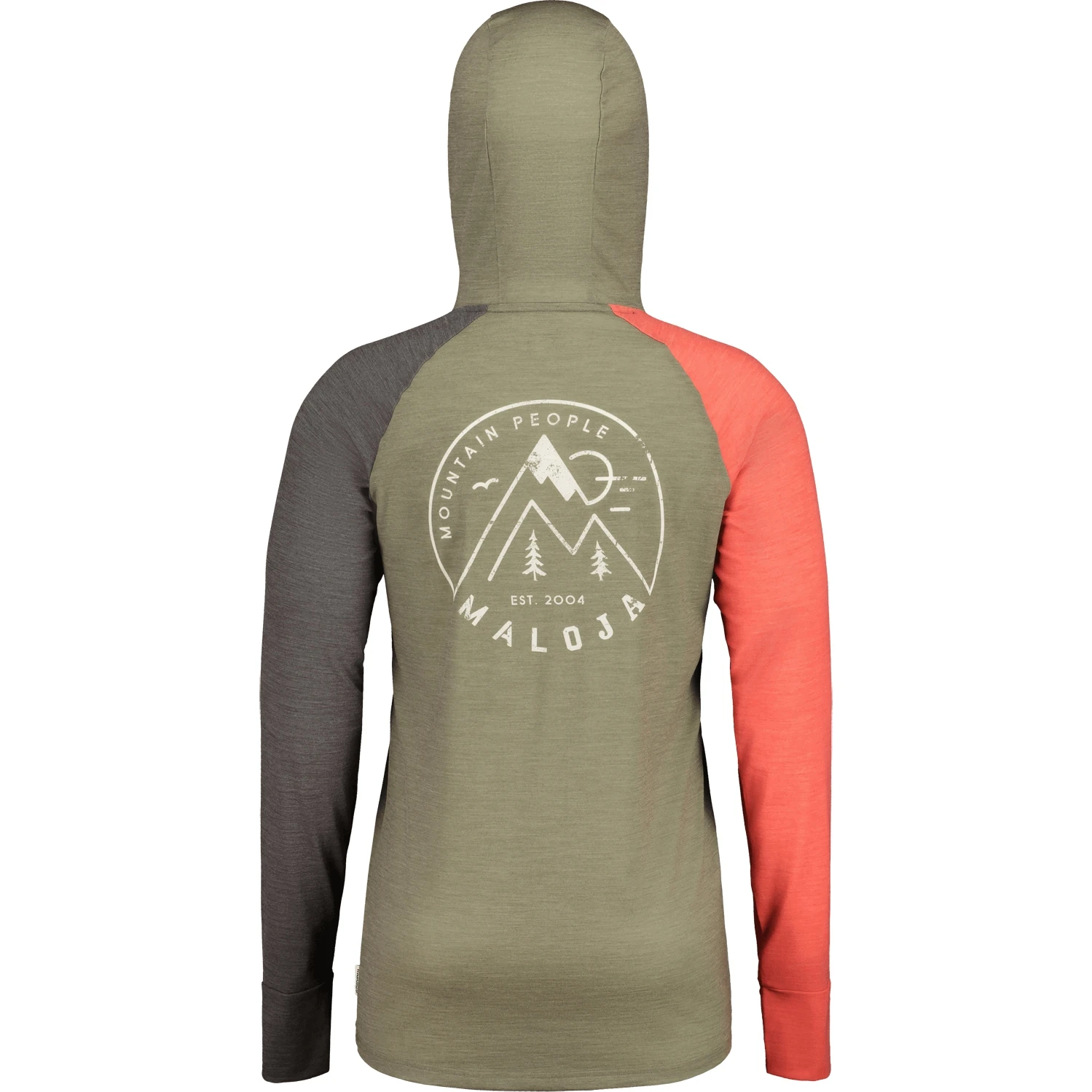 Maloja ZordoM. Mountain Midlayer Longsleeve Shirt - Oak Multi 8762 4 Maloja ZordoM. Mountain Midlayer Longsleeve Shirt - Oak Multi 8762 - Image 2