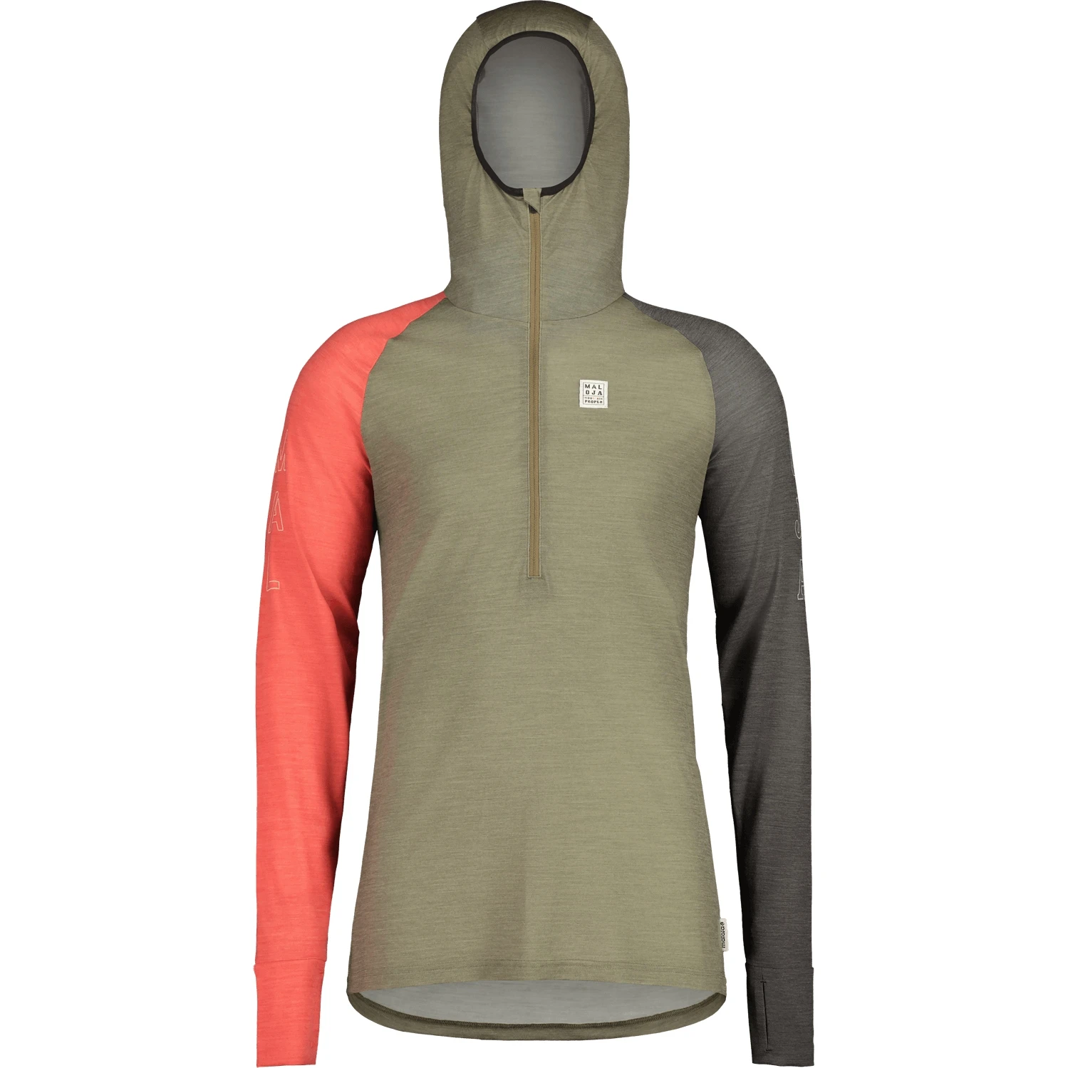 Maloja ZordoM. Mountain Midlayer Longsleeve Shirt - Oak Multi 8762 3 Maloja ZordoM. Mountain Midlayer Longsleeve Shirt - Oak Multi 8762